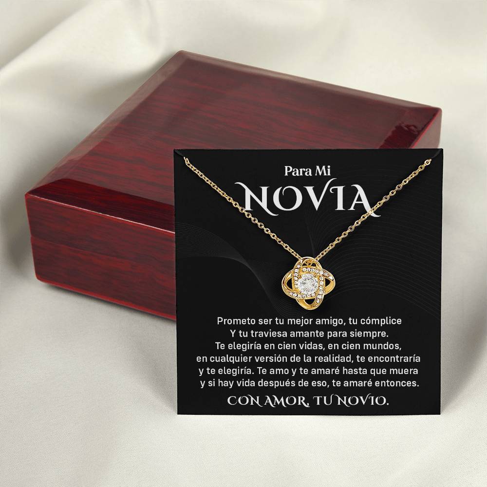 Collar Para Mi Novia Collar Para Mi Novia Regalo Romántico  Regalo Para Enamorados Collar Con Promesa De Amor Collar Para Parejas Enamoradas Collar Con Texto De Amor Joyería De Amor Para Ella Regalo Con Mensaje Personalizado Para Novia Collar Para Mi Alma