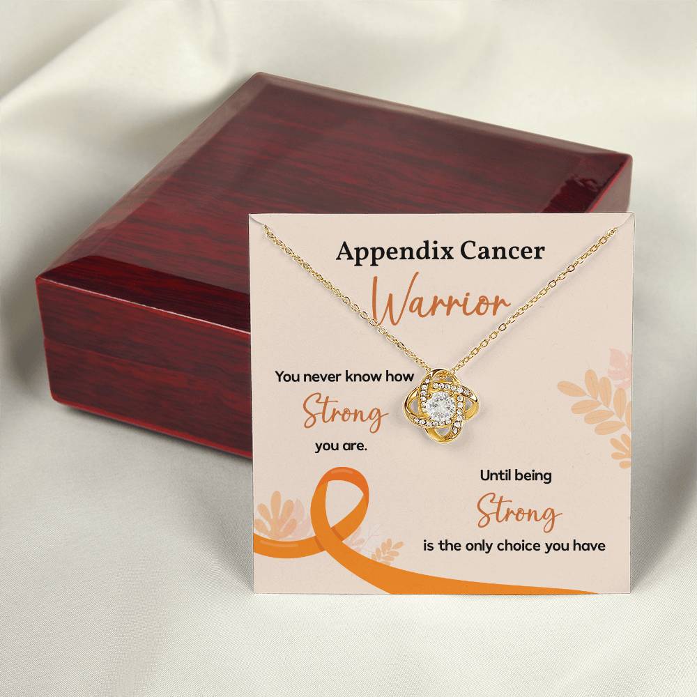 Appendix Cancer Warrior Gift with Message Card