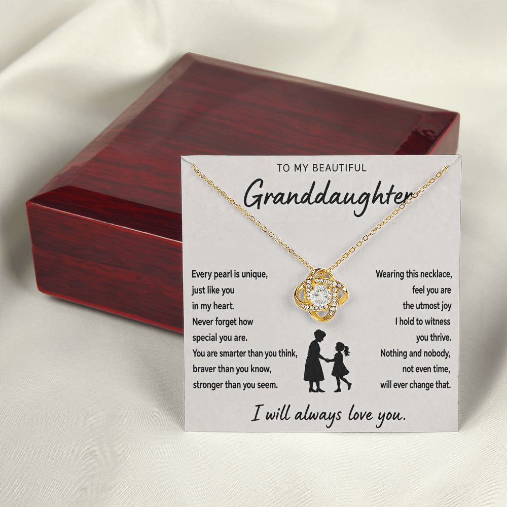 To my beautiful granddaughter