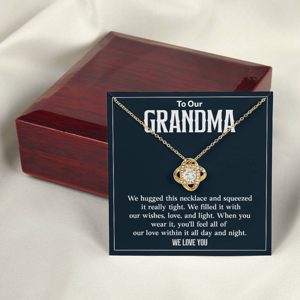 To Our Grandma Grandma Necklace Gift Heartfelt Gift For Grandma Sentimental Jewelry For Grandmother Emotional Necklace For Grandma Jewelry Gift For Grandma Grandchildren To Grandma Gift Special Gift For Grandma Meaningful Gift For Grandma