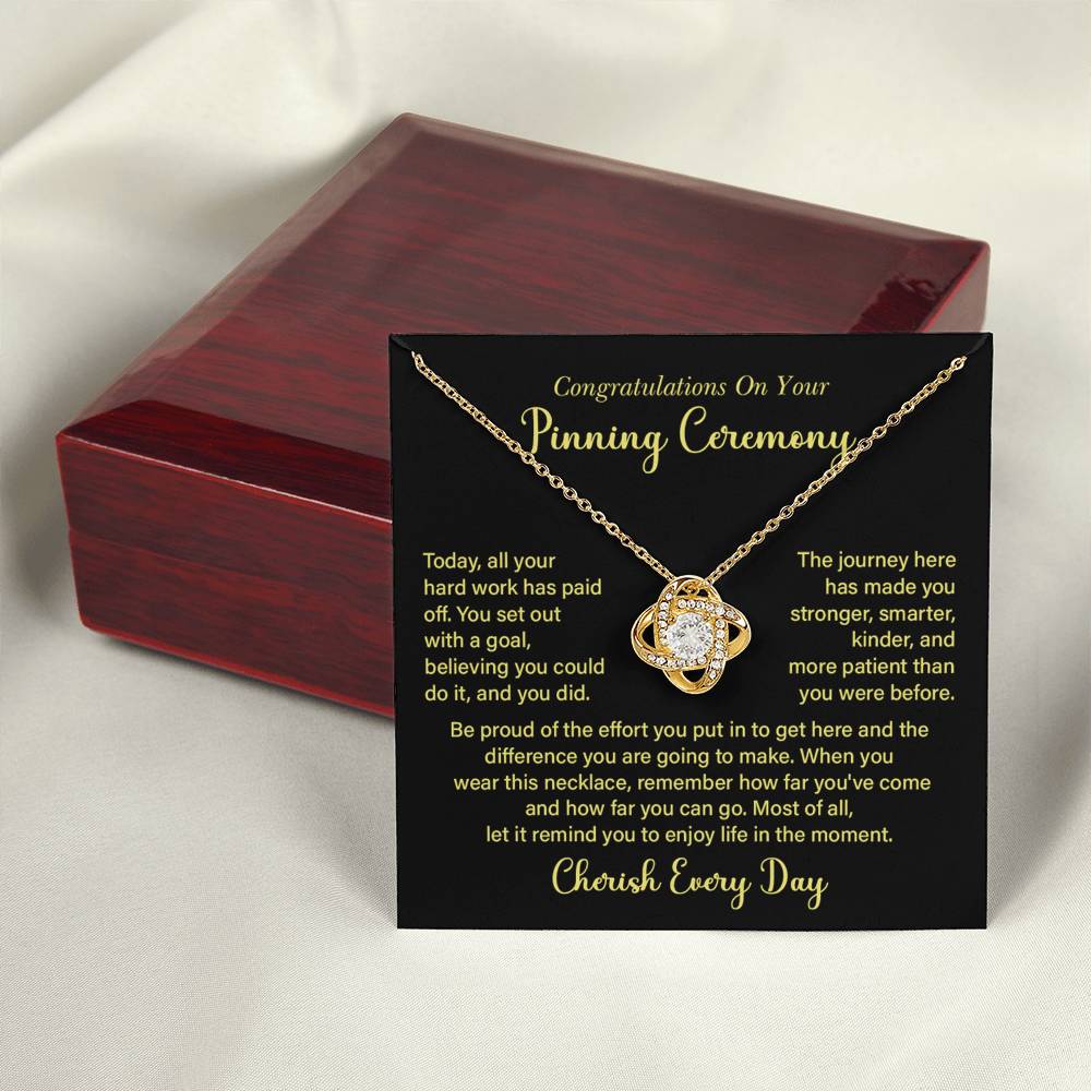 Congratulations On Your Pinning Ceremony Necklace Pinning Ceremony Necklace Gift Congratulations Pinning Ceremony Jewelry Journey Of Success Necklace Pinning Ceremony Milestone Necklace Necklace To Celebrate Hard Work Pinning Ceremony Keepsake Jewelry