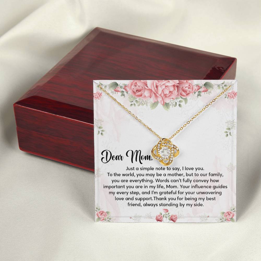 To Mom from Daughter – Message Card Gift