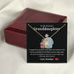 Granddaughter Gift from Grandpa – Pendant with Message Card