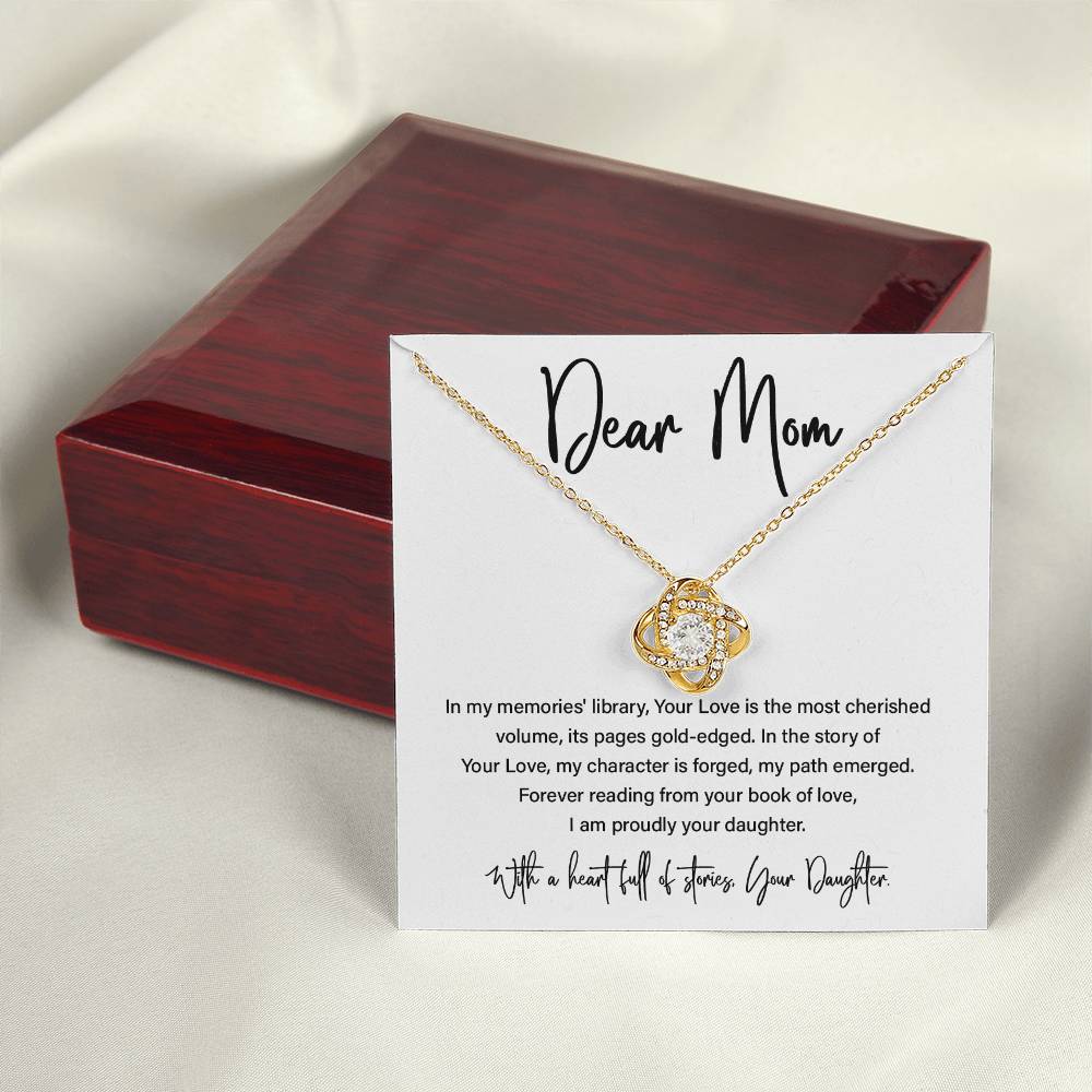 Dear Mom, Best Necklace Gift From Daughters To Mom Inspirational Necklace Gift Best Mother’s Day Necklace Gift Mother-daughter Bond Necklace Gift Jewelry Gift Necklace With Message Thoughtful Gift Necklace Sentimental Necklace Gift