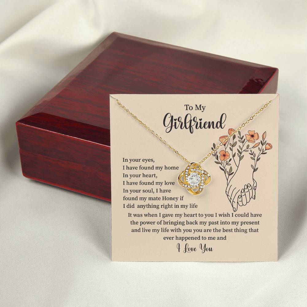 Romantic Gift Necklace for Girlfriend with Gift Box