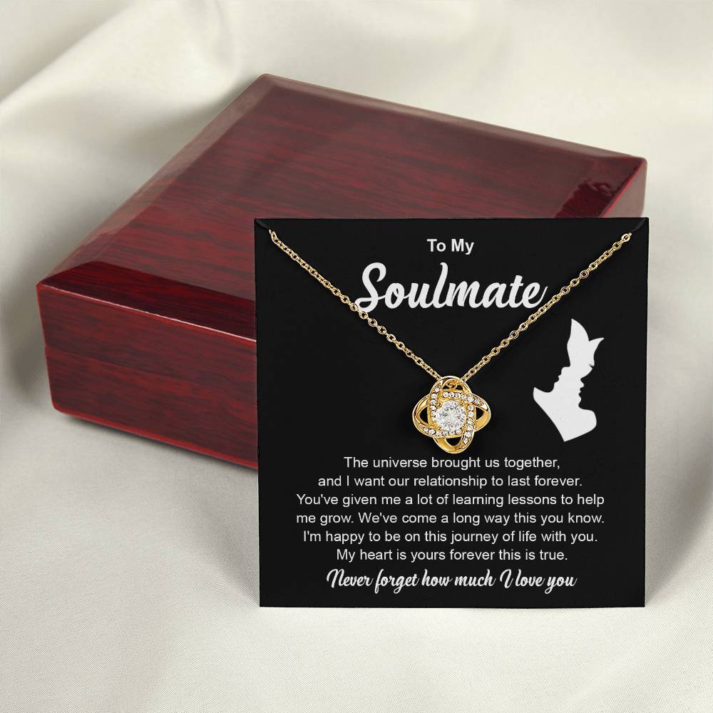 Soulmate Romantic Gift with Heartfelt Message Card