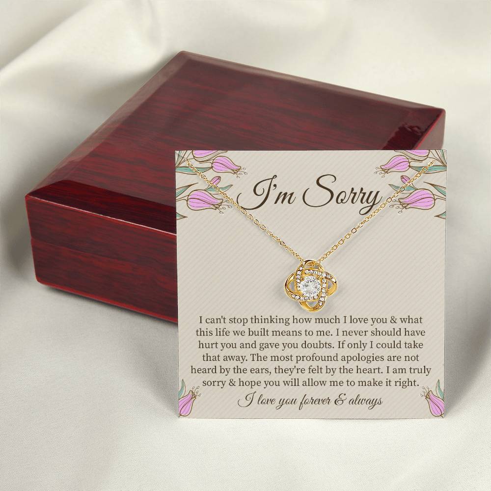 I'm Sorry I Love You Forever and Always