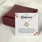 Meaningful Necklace Gift for Girlfriend with Love Card