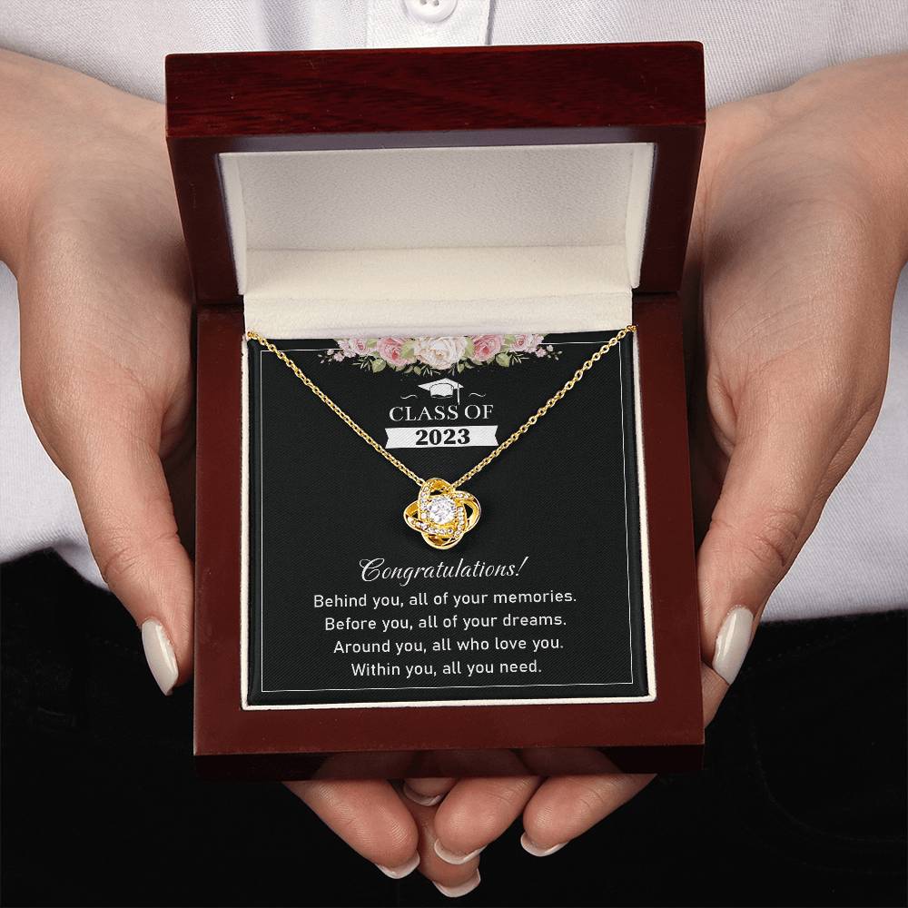 Personalized Graduation Necklace Gift With Gift Box