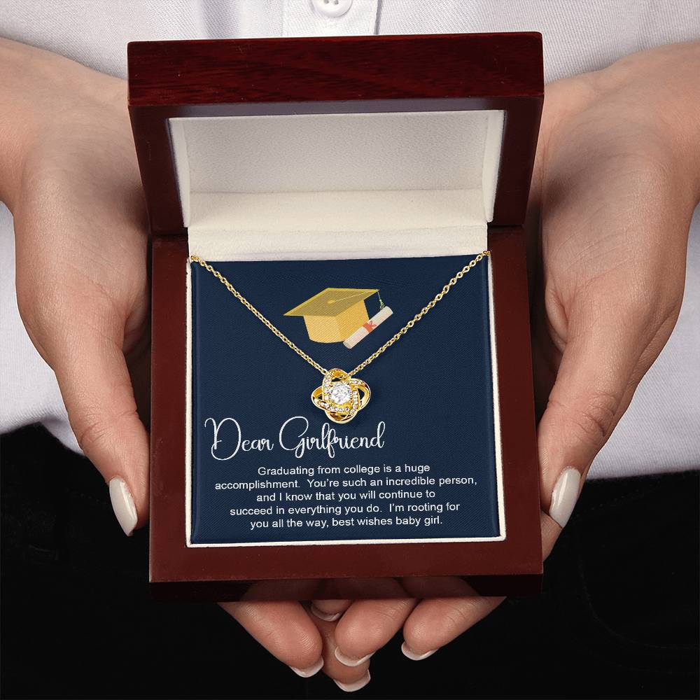 Dear Girlfriend Necklace Girlfriend Graduation Necklace Gift Gift For Graduation Necklace For Girlfriend Proud Of You Graduation Necklace Best Wishes Necklace For Girlfriend Sentimental Gift For Girlfriend Necklace For Girlfriend Necklace For Girlfriend