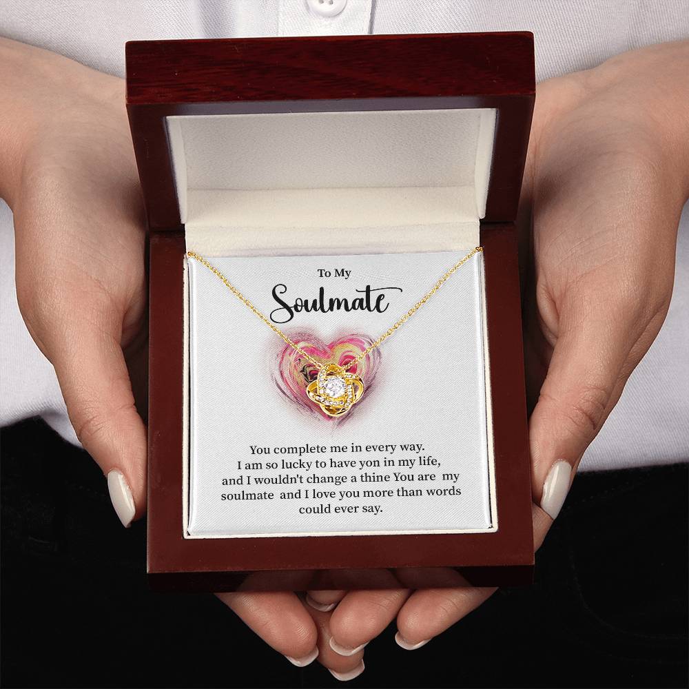 Soulmate Necklace for Her – Romantic Gift Box