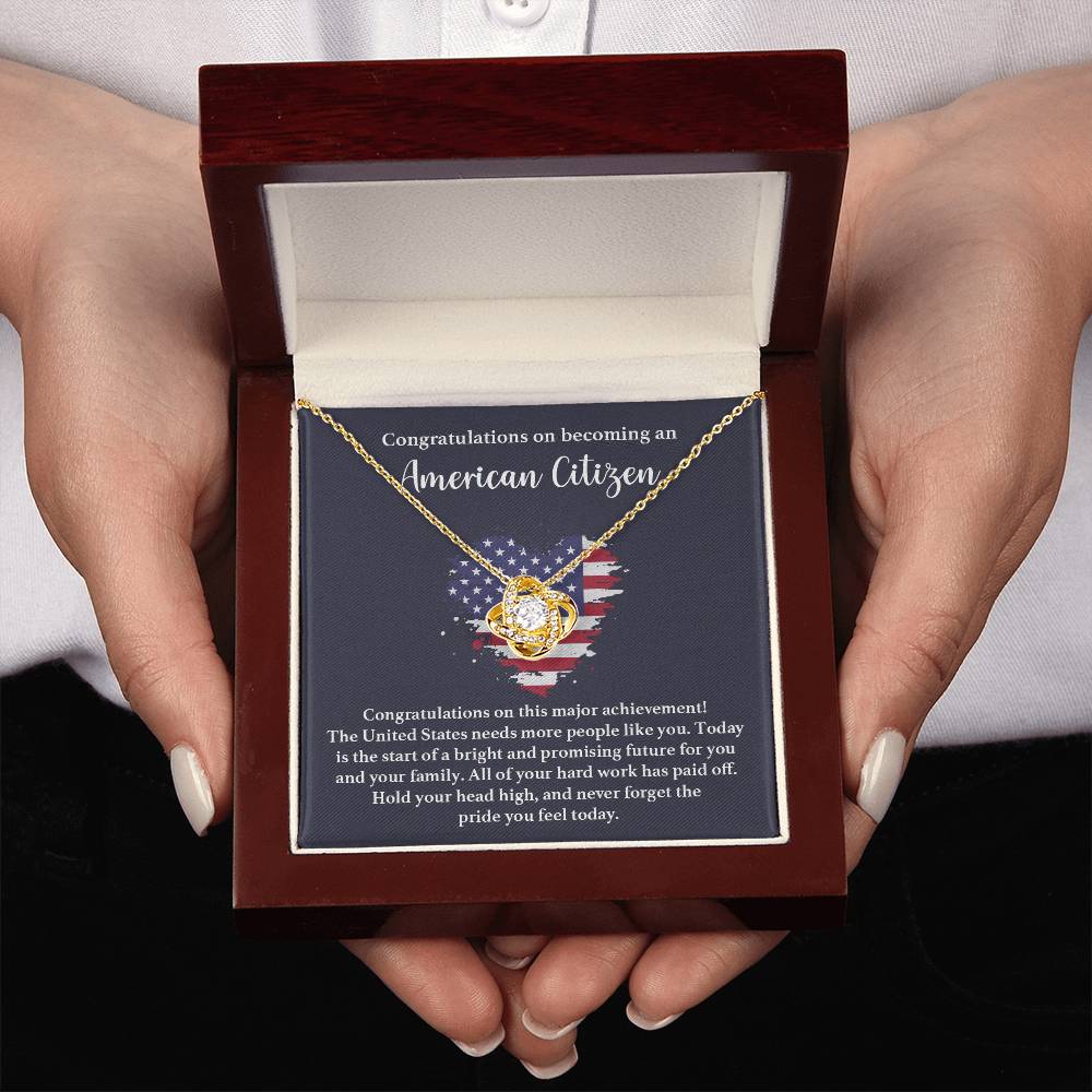 Congratulations Necklace For New American Citizen Proud To Be An American Necklace Proud To Be An American Necklace Gift For Citizenship Milestone Necklace For Proud New U.s. Citizen Gift For Becoming A U.s. Citizen Necklace For U.s. Citizenship Journey