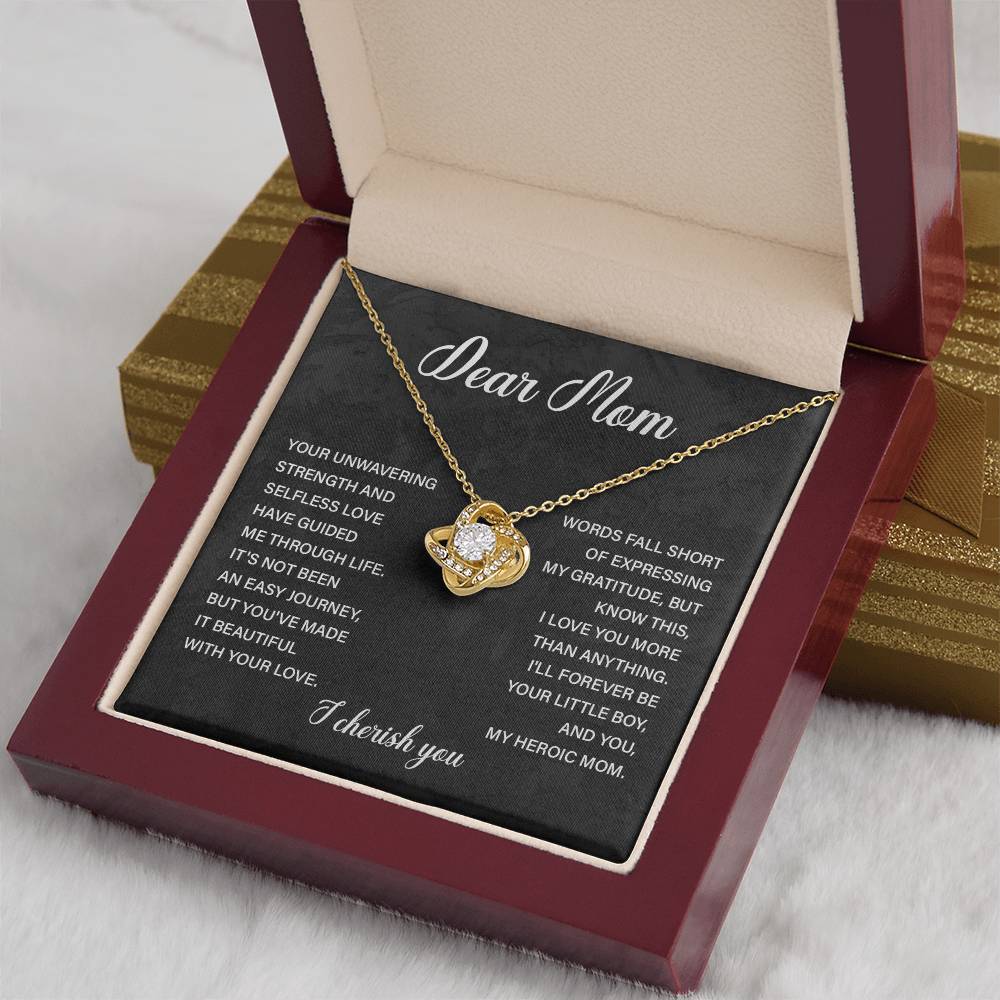 Dear Mom Dear Mom Necklace Gift Thoughtful Gift For Mom Unique Gift For Mother-child Bond Meaningful Gift For Mom Proud Son Gift For Mom Special Occasion Gift For Mom Best Mom Ever Necklace Spiritual Bond With Mom Necklace