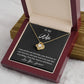 Wife Necklace Gift from Husband with Card & Gift Box