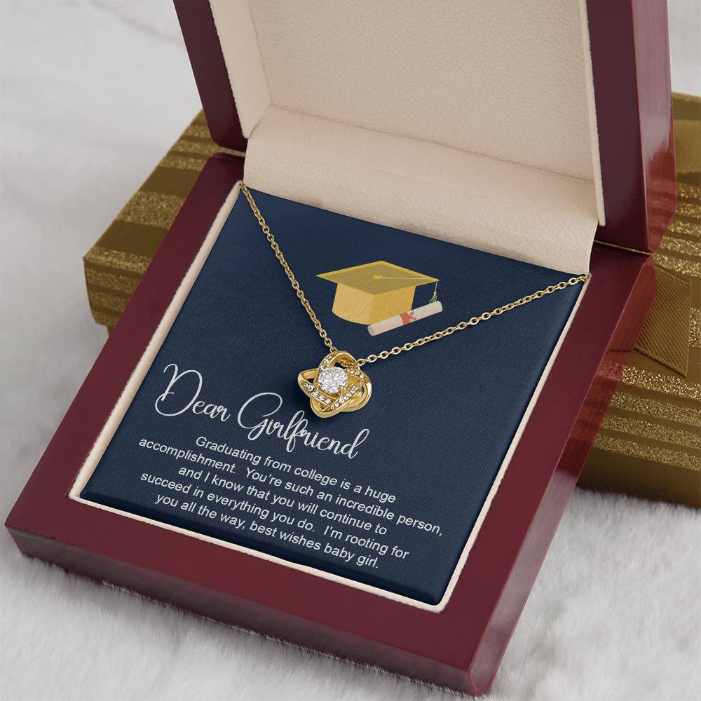 Dear Girlfriend Necklace Girlfriend Graduation Necklace Gift Gift For Graduation Necklace For Girlfriend Proud Of You Graduation Necklace Best Wishes Necklace For Girlfriend Sentimental Gift For Girlfriend Necklace For Girlfriend Necklace For Girlfriend