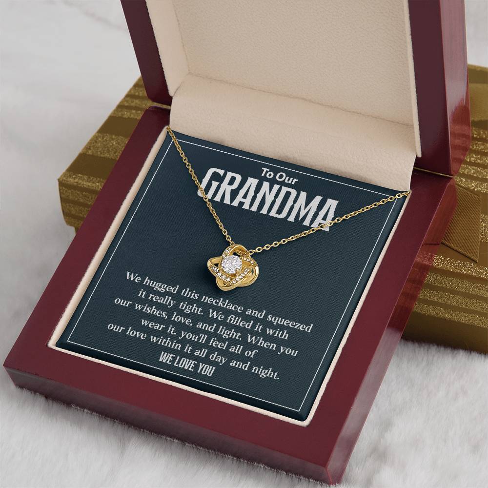 To Our Grandma Grandma Necklace Gift Heartfelt Gift For Grandma Sentimental Jewelry For Grandmother Emotional Necklace For Grandma Jewelry Gift For Grandma Grandchildren To Grandma Gift Special Gift For Grandma Meaningful Gift For Grandma