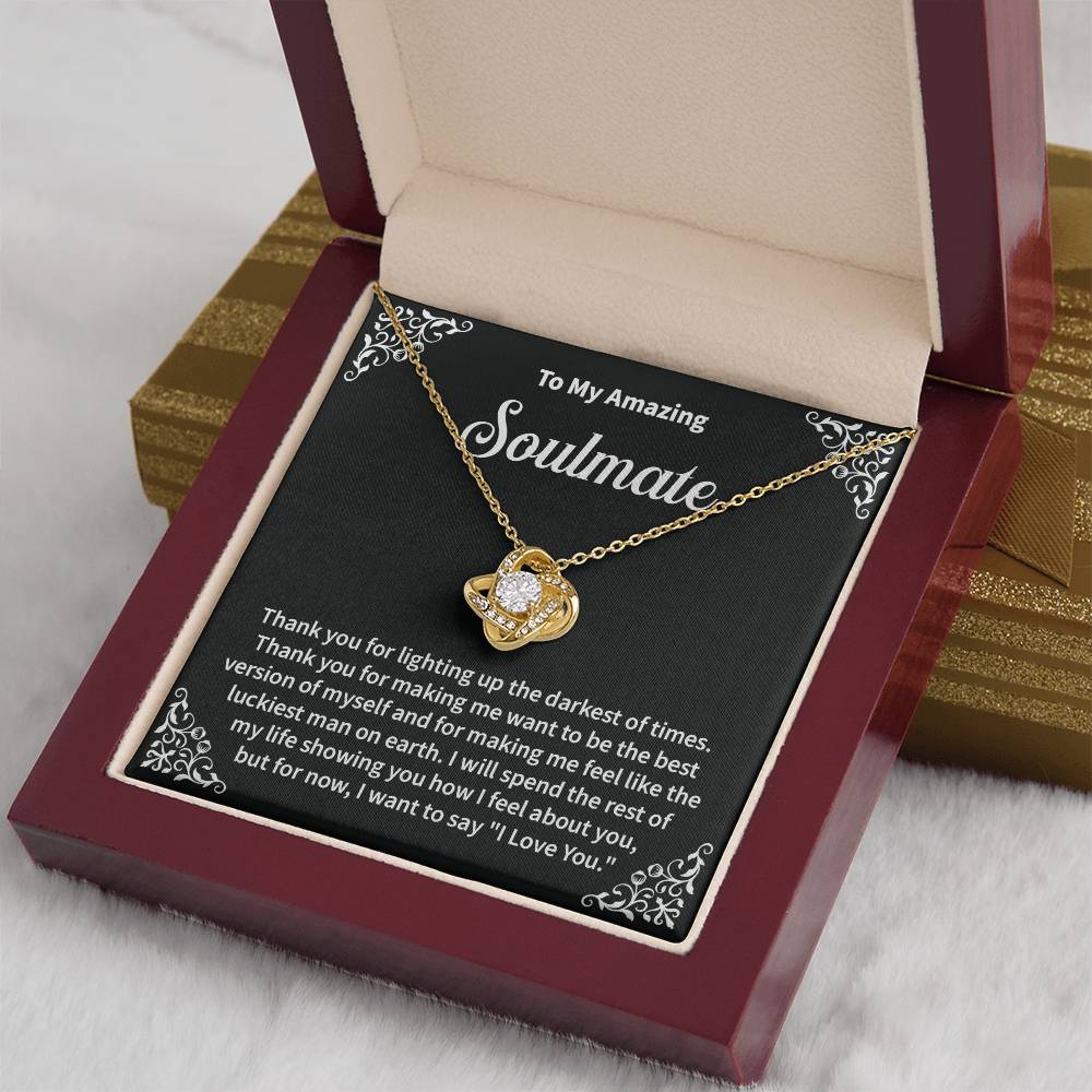 Soulmate Necklace for Her – Romantic Gift for Women