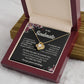 Soulmate Love Knot Necklace with Message Card & Gift Box