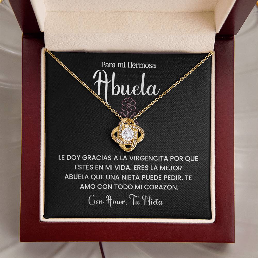 Collar Del Día De Los Abuelos Para Nieta Regalo Sincero Para Mi Hermosa Abuela Collar De Regalo Para Nieta Joyas Del Día De Los Abuelos Collar Sentimental Para Abuela Collar De Agradecimiento Para Abuela Regalo Especial Para Abuela Joyas Emocionales Para