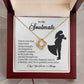 Soulmate Necklace – Gift for Wife or Girlfriend with Romantic Message