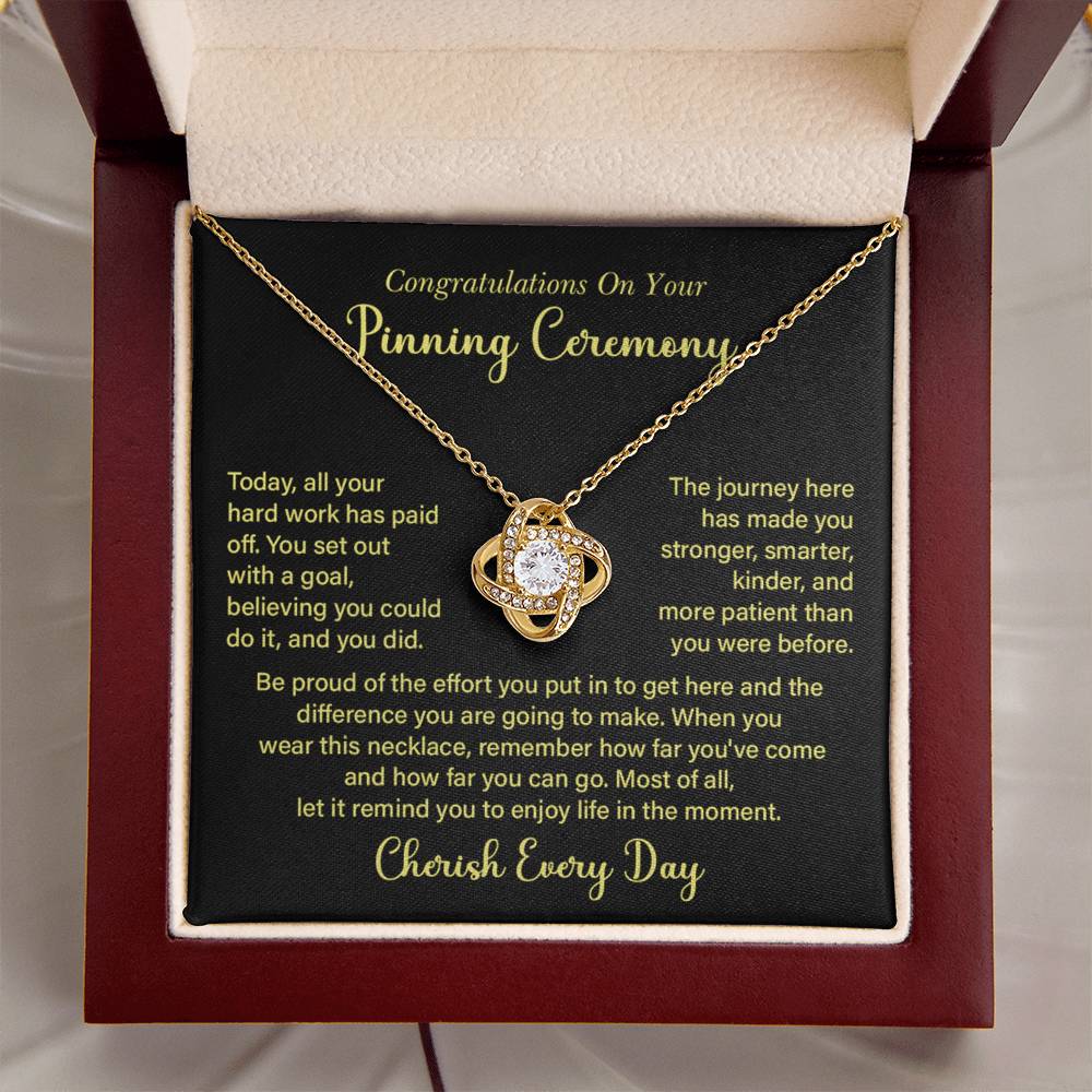 Congratulations On Your Pinning Ceremony Necklace Pinning Ceremony Necklace Gift Congratulations Pinning Ceremony Jewelry Journey Of Success Necklace Pinning Ceremony Milestone Necklace Necklace To Celebrate Hard Work Pinning Ceremony Keepsake Jewelry