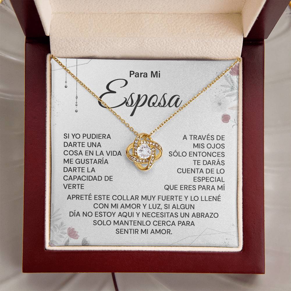Para Mi Esposa, Amor Eterno, Collar De Joyería De Sincero Agradecimiento, Collar De Corazón Y Alma, Collar De Agradecimiento, Collar De Regalo Que Celebra Nuestro Vínculo, Regalo Especial Para Mi Esposa, Mensaje Sincero Con Collar Para Mi Novia