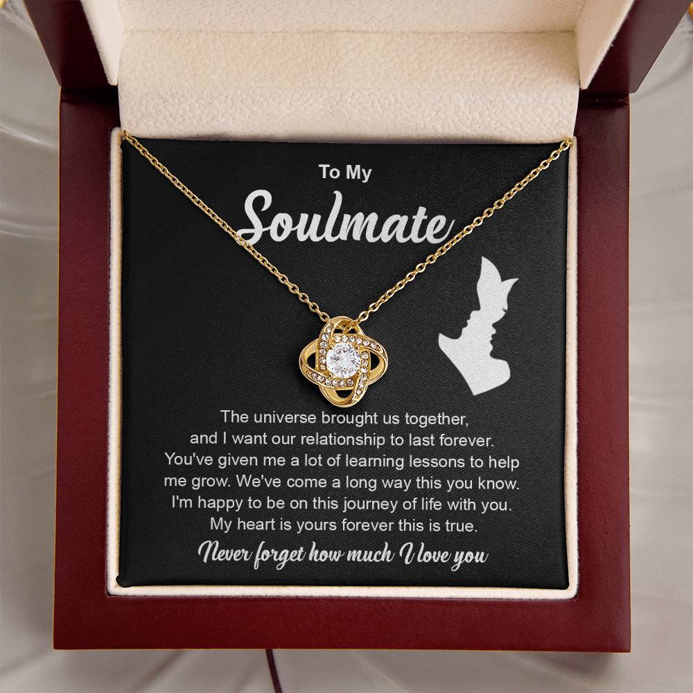 Soulmate Romantic Gift with Heartfelt Message Card