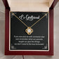 Funny Necklace Gift for Ex-Girlfriend with Card Box