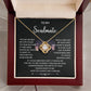 Soulmate Necklace Gift – Love You Always & Forever