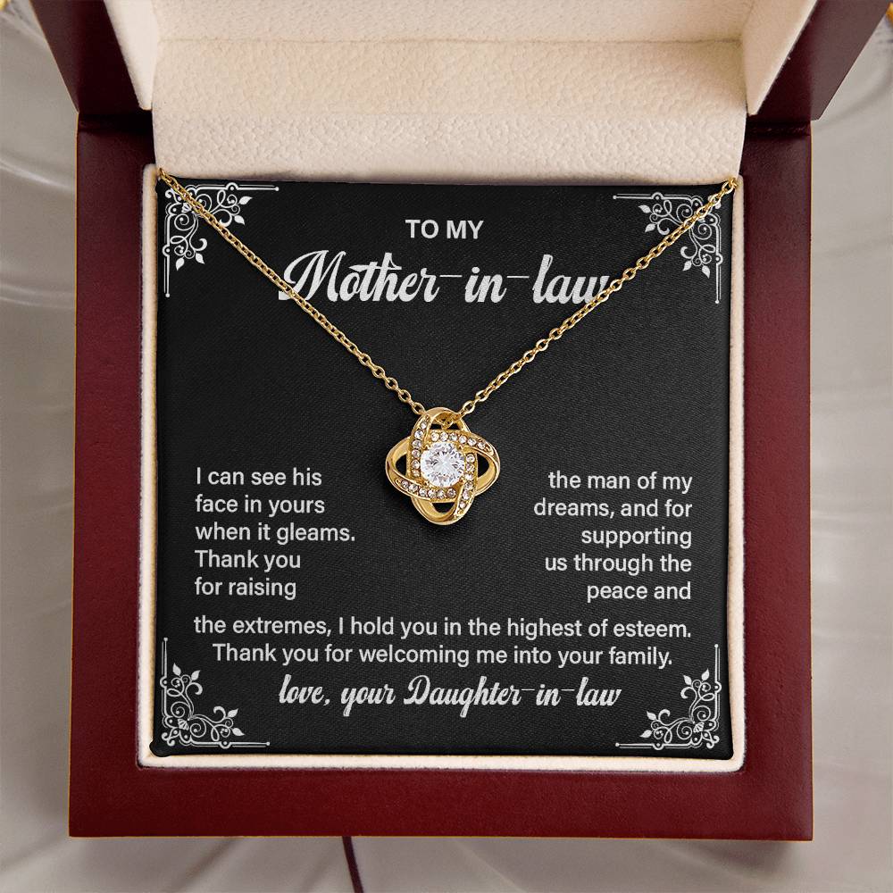 Mother-in-Law Necklace from Daughter-in-Law Gift