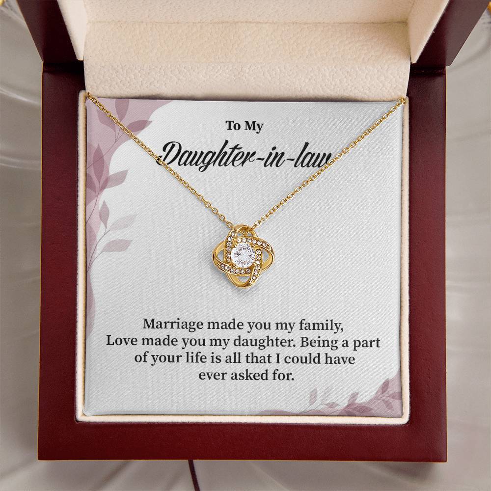 Daughter-in-Law Necklace Gift with Sentimental Card