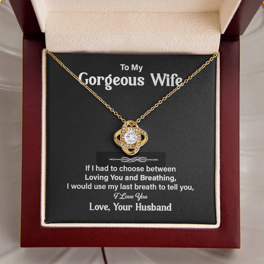 Necklace Gift for Wife from Husband – Last Breath Love