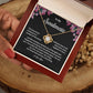 Soulmate Love Knot Necklace with Message Card & Gift Box
