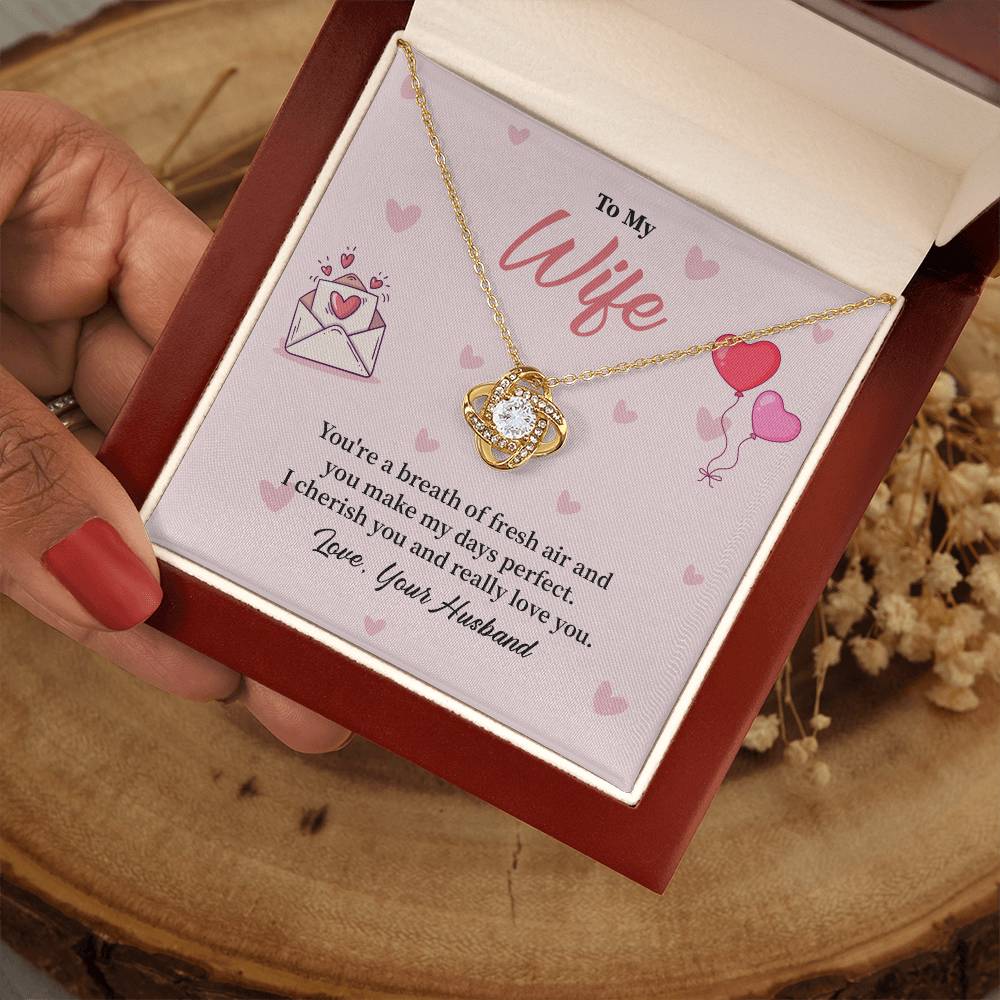 Romantic Wife Necklace Gift from Husband Love Box