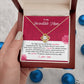 Mother Necklace Gift with Heartfelt Card