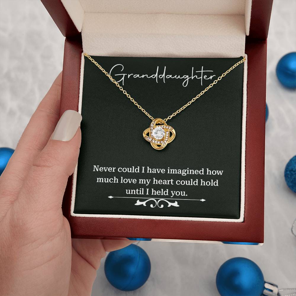 Granddaughter Gift with Message Card – Elegant Keepsake Necklace