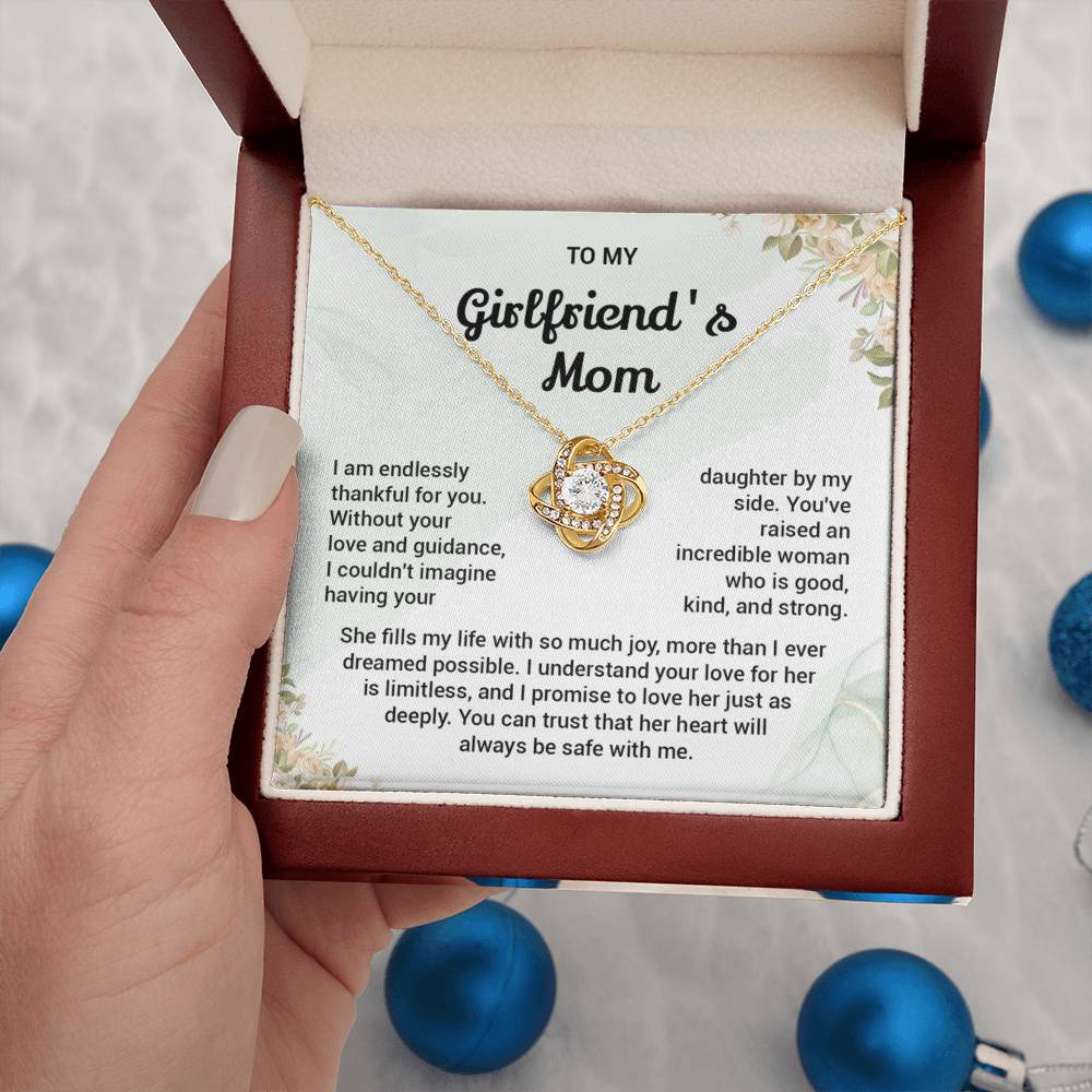 Necklace Gift for Girlfriend's Mom with Message Card