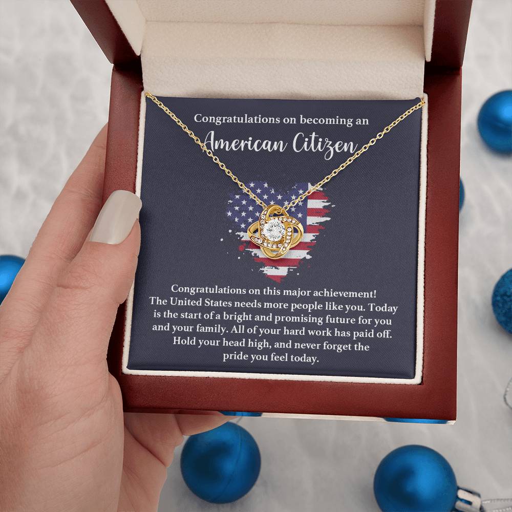 Congratulations Necklace For New American Citizen Proud To Be An American Necklace Proud To Be An American Necklace Gift For Citizenship Milestone Necklace For Proud New U.s. Citizen Gift For Becoming A U.s. Citizen Necklace For U.s. Citizenship Journey