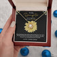 To My Daughter Necklace Sunshine Gift Box from Mom