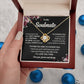 Soulmate Love Knot Necklace with Message Card & Gift Box
