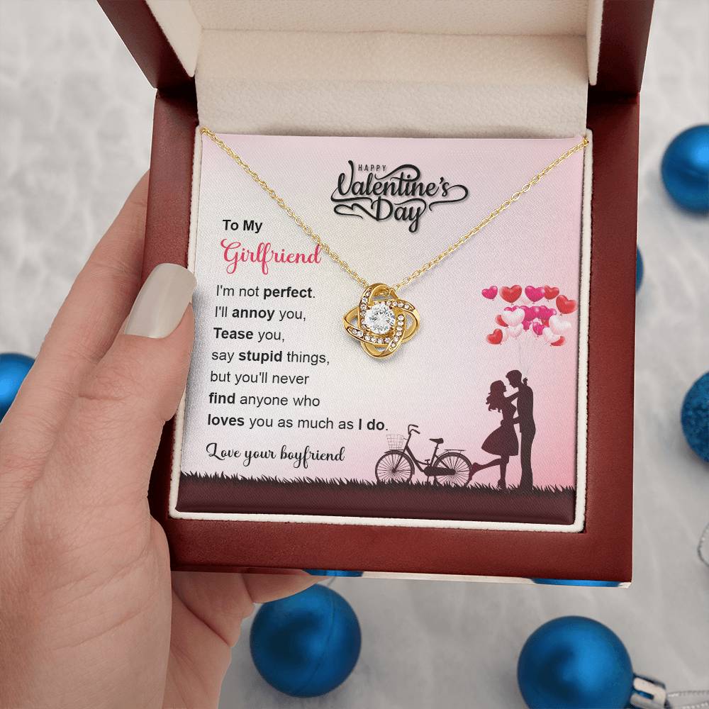 Funny Valentine’s Necklace for Girlfriend Gift