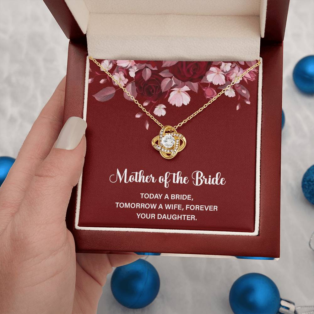 Mother of Bride Gift from Daughter Wedding Card