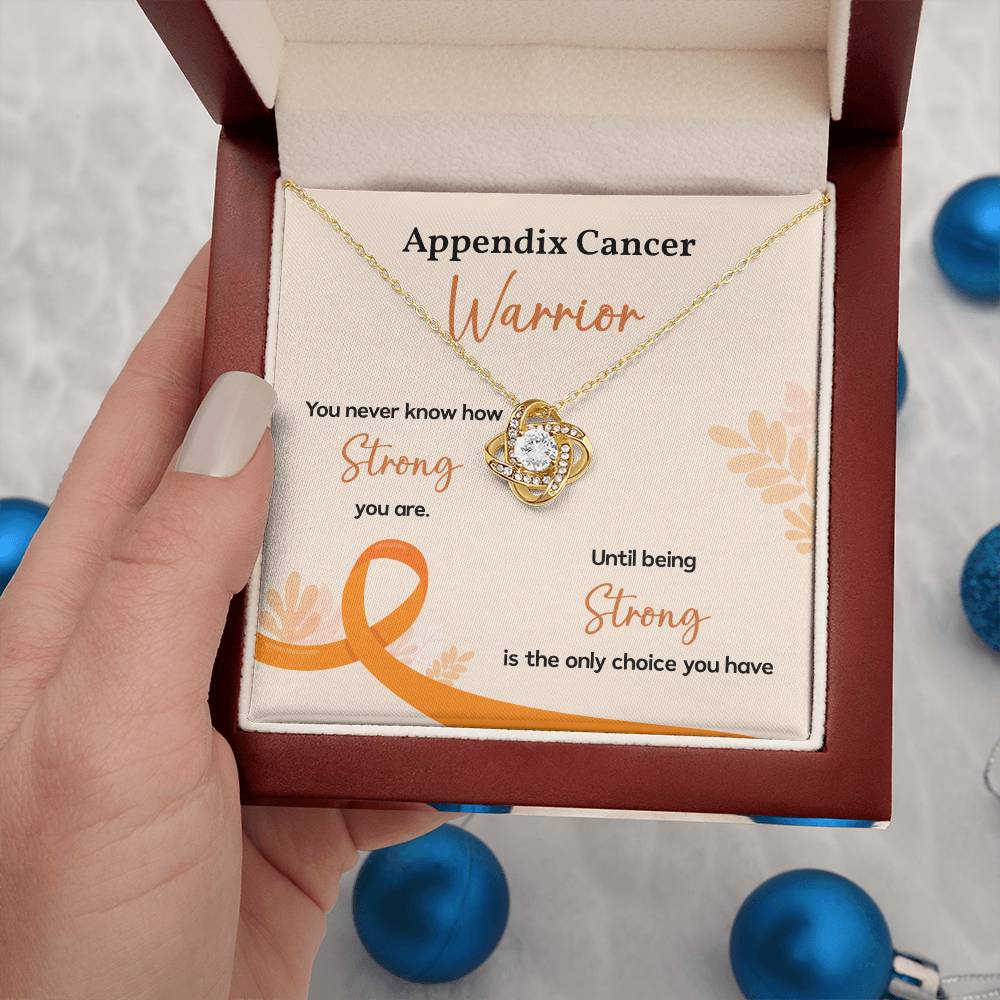 Appendix Cancer Warrior Gift with Message Card