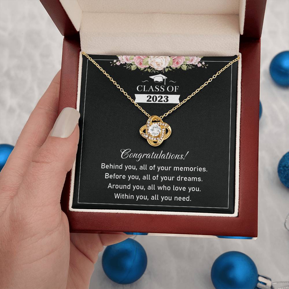 Personalized Graduation Necklace Gift With Gift Box