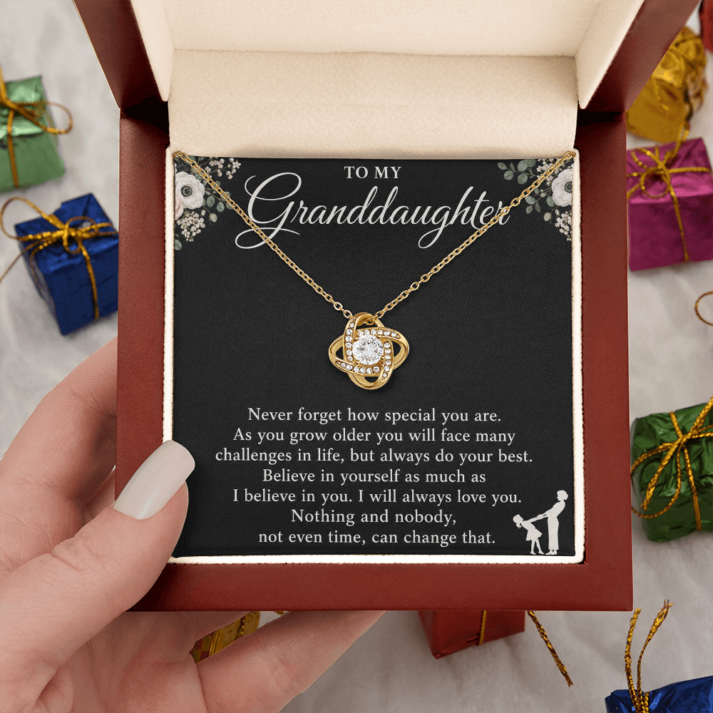 To my granddaughter