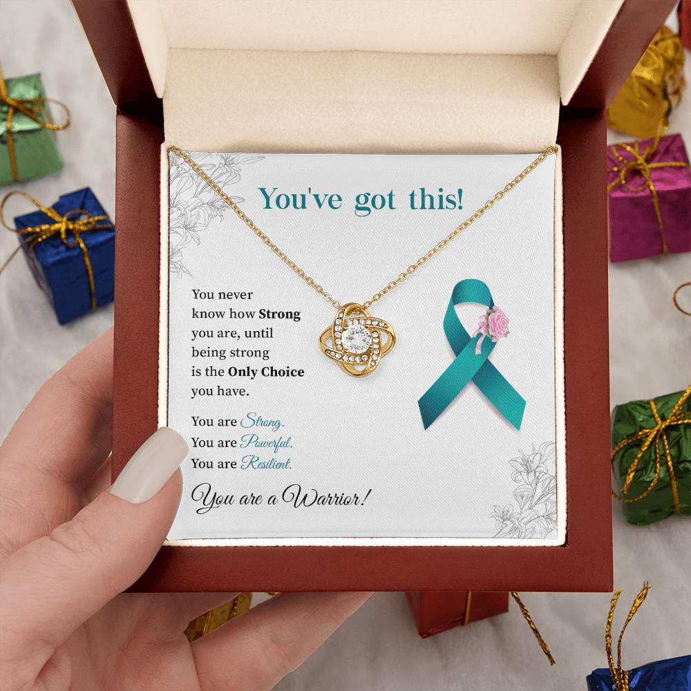 You’ve Got This Warrior Necklace Strength & Encouragement Gift for Her