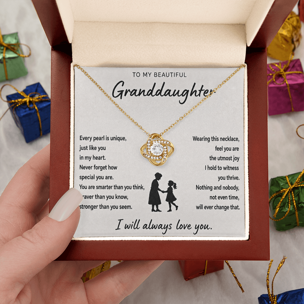 To my beautiful granddaughter