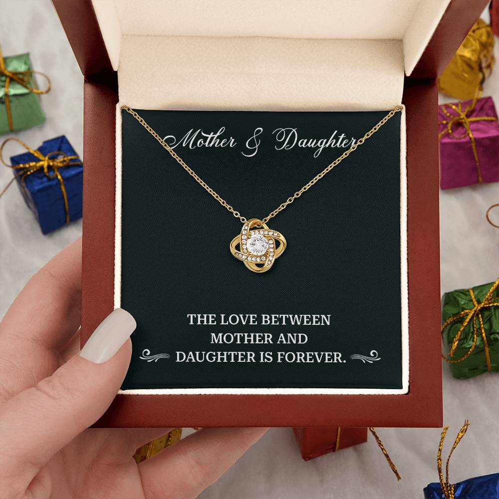 Mother Daughter Gift with Message Card – Elegant Love Keepsake