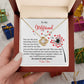 Girlfriend Love Necklace Gift with Message Card Box
