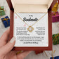 Soulmate Love Knot Necklace with Message Card & Gift Box